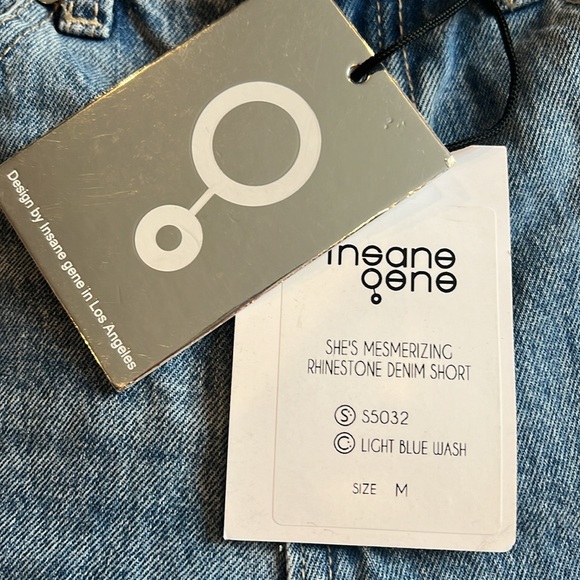 Insane gene Medium Jean shorts - Picture 2 of 5